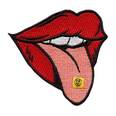 Psychedelic novelty embroidered patch