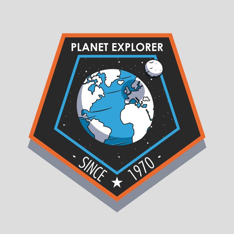 PVC / Rubber example badge artwork